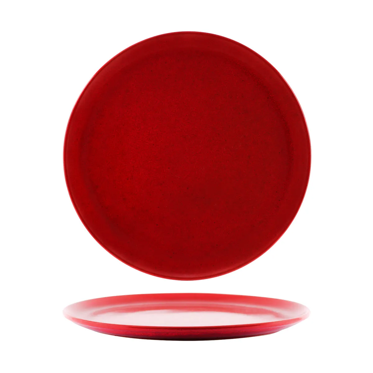 TABLEKRAFT ARTISTICA PIZZA PLATE 330mm REACTIVE RED (*98249*) =  1 X EACH