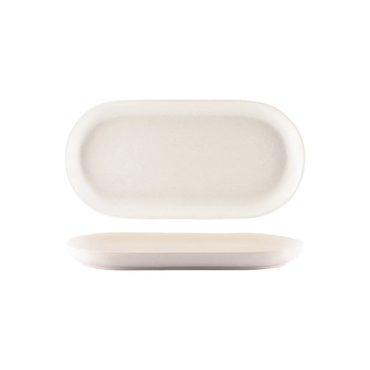 TABLEKRAFT ARTISTICA OVAL COUPE PLATE 300x140x25mm SAND (*98508*) = PACK OF 4 X EACHES