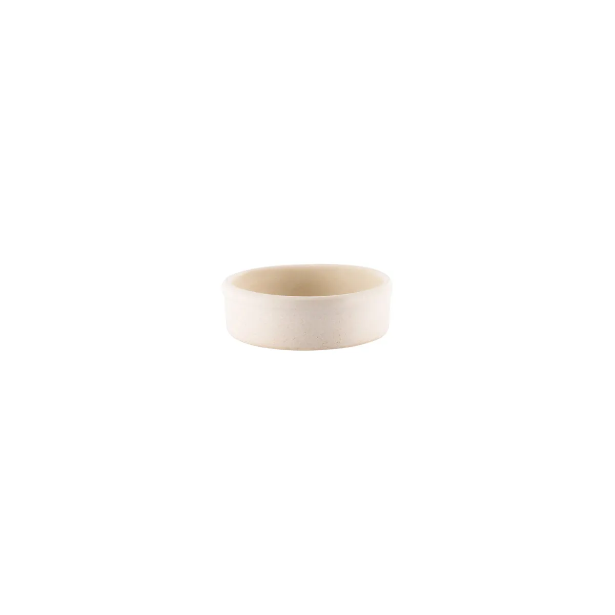TABLEKRAFT ARTISTICA ROUND TAPAS DISH 110x30mm SAND (*98470*) = PACK OF 4 X EACHES