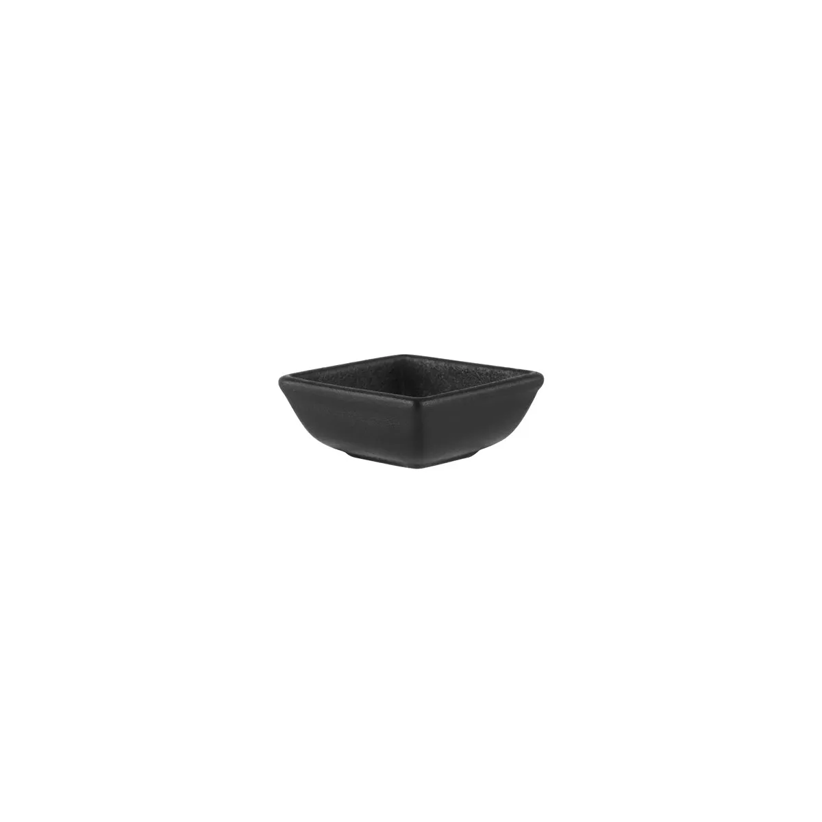 TABLEKRAFT TK BLACK SQUARE SAUCE DISH 80x80x35mm BLACK (*909593*) = PACK OF 12 X EACHES