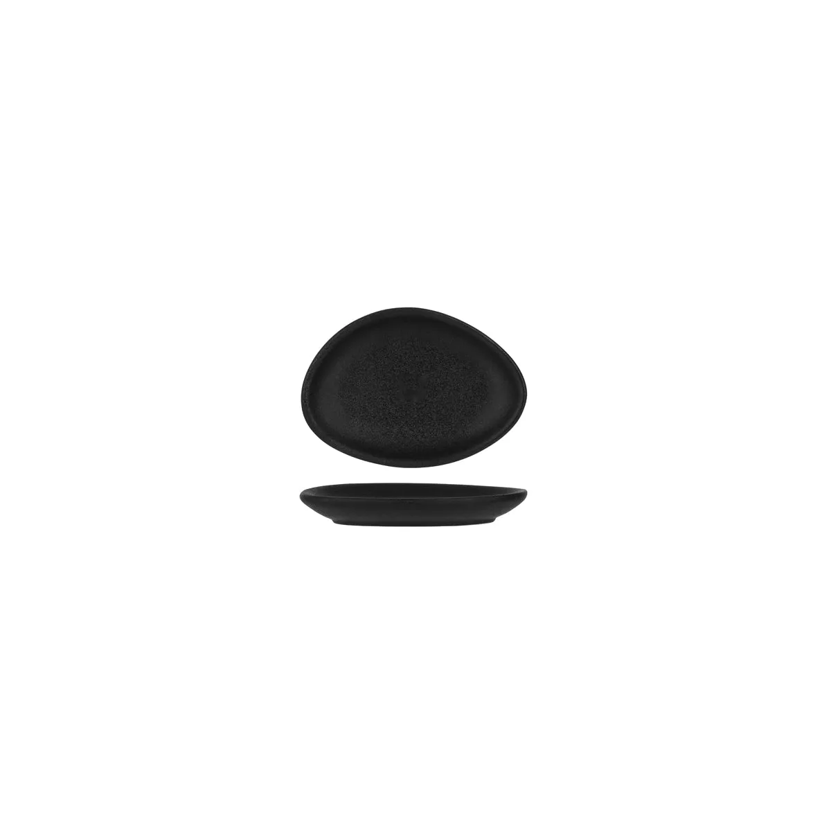 TABLEKRAFT TK BLACK TRIANGULAR PLATE 170x10mm BLACK (*909581*) = PACK OF 6 X EACHES