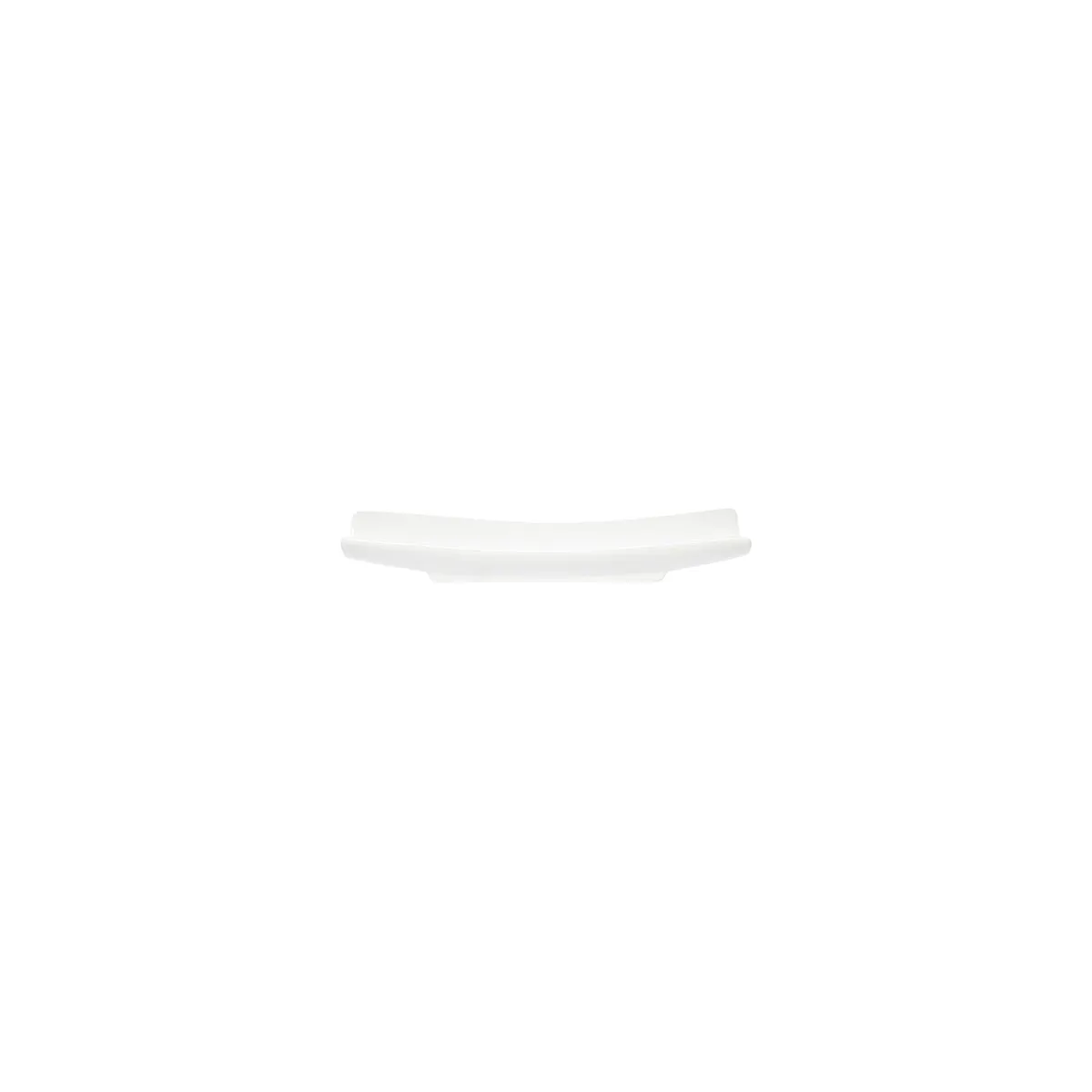 TABLEKRAFT CORE WHITE RECTANGULAR SERVER-200x70x30mm CURVED (*92044*) = PACK OF 6 X EACHES