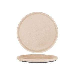 TABLEKRAFT NATURALS SIERRA BEIGE ROUND PLATE 325x28mm CLAY (*905257*) = PACK OF 2 X EACHES