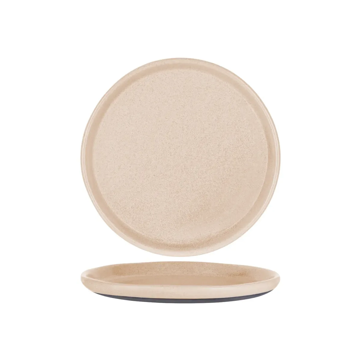 TABLEKRAFT NATURALS SIERRA BEIGE ROUND PLATE 325x28mm CLAY (*905257*) = PACK OF 2 X EACHES