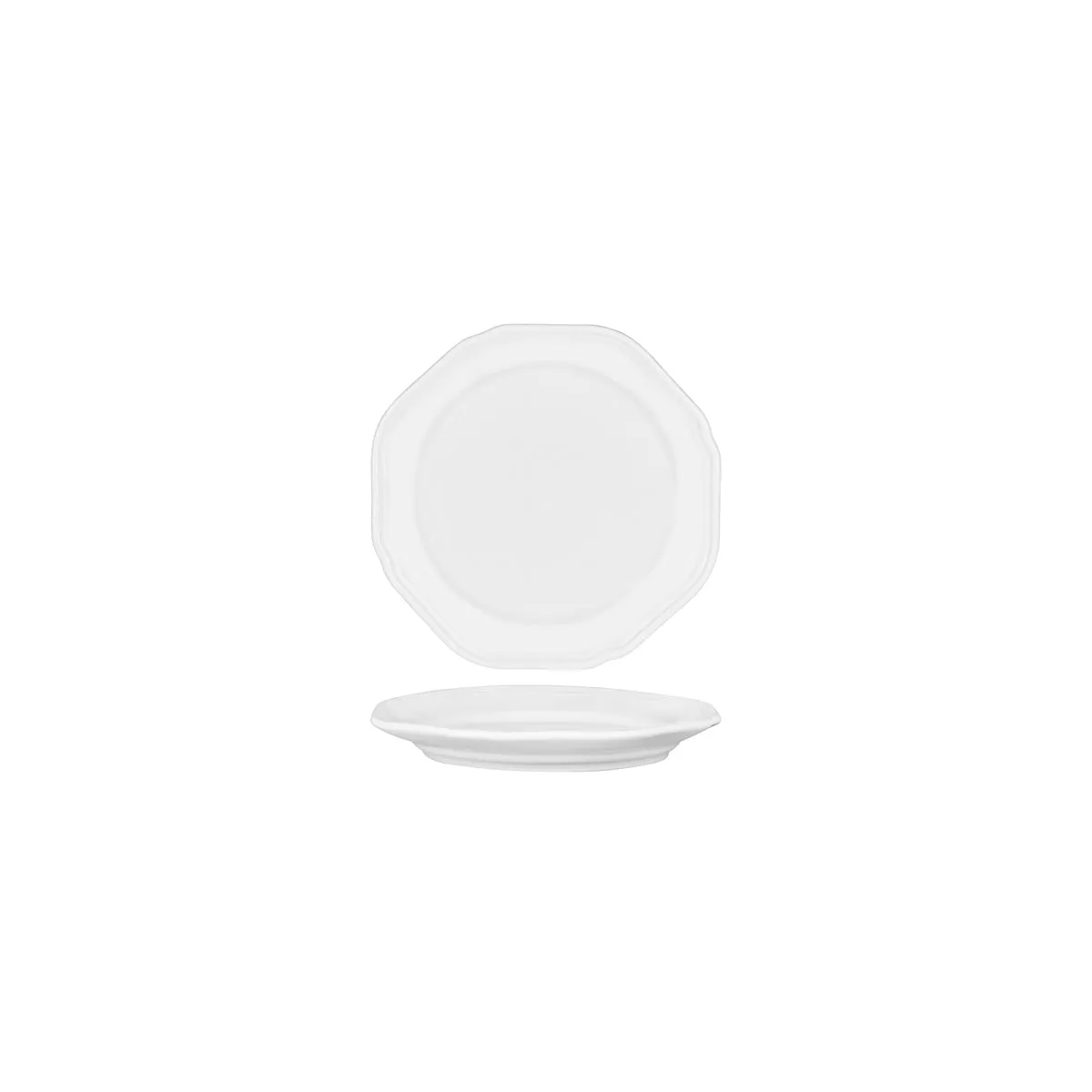 TABLEKRAFT PROVINCIAL VINTAGE PLATE RIM 190x25mm COTTON (*907360*) = PACK OF 6 X EACHES