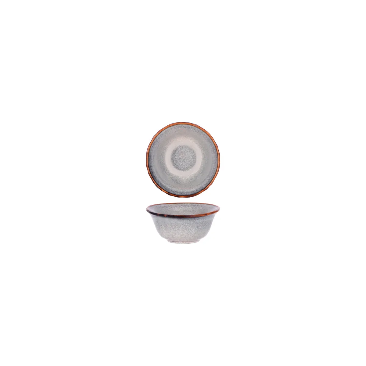 TABLEKRAFT PROVINCIAL VINTAGE FLARE BOWL 115x50mm IVORY MIST (*907344*) = PACK OF 6 X EACHES