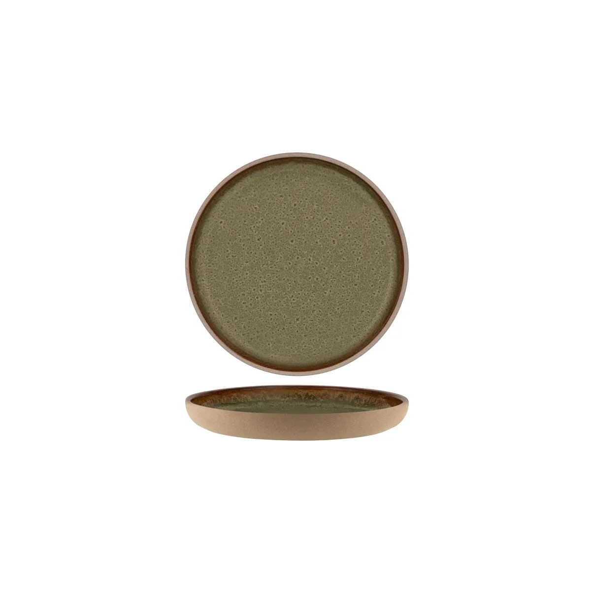 TABLEKRAFT SOHO ROUND DEEP COUPE PLATE 235x30mm BURNT SIENNA (*908934*) = PACK OF 6 X EACHES