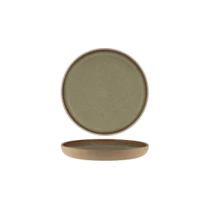 TABLEKRAFT SOHO ROUND DEEP COUPE PLATE 255x32mm BURNT SIENNA (*908933*) = PACK OF 6 X EACHES