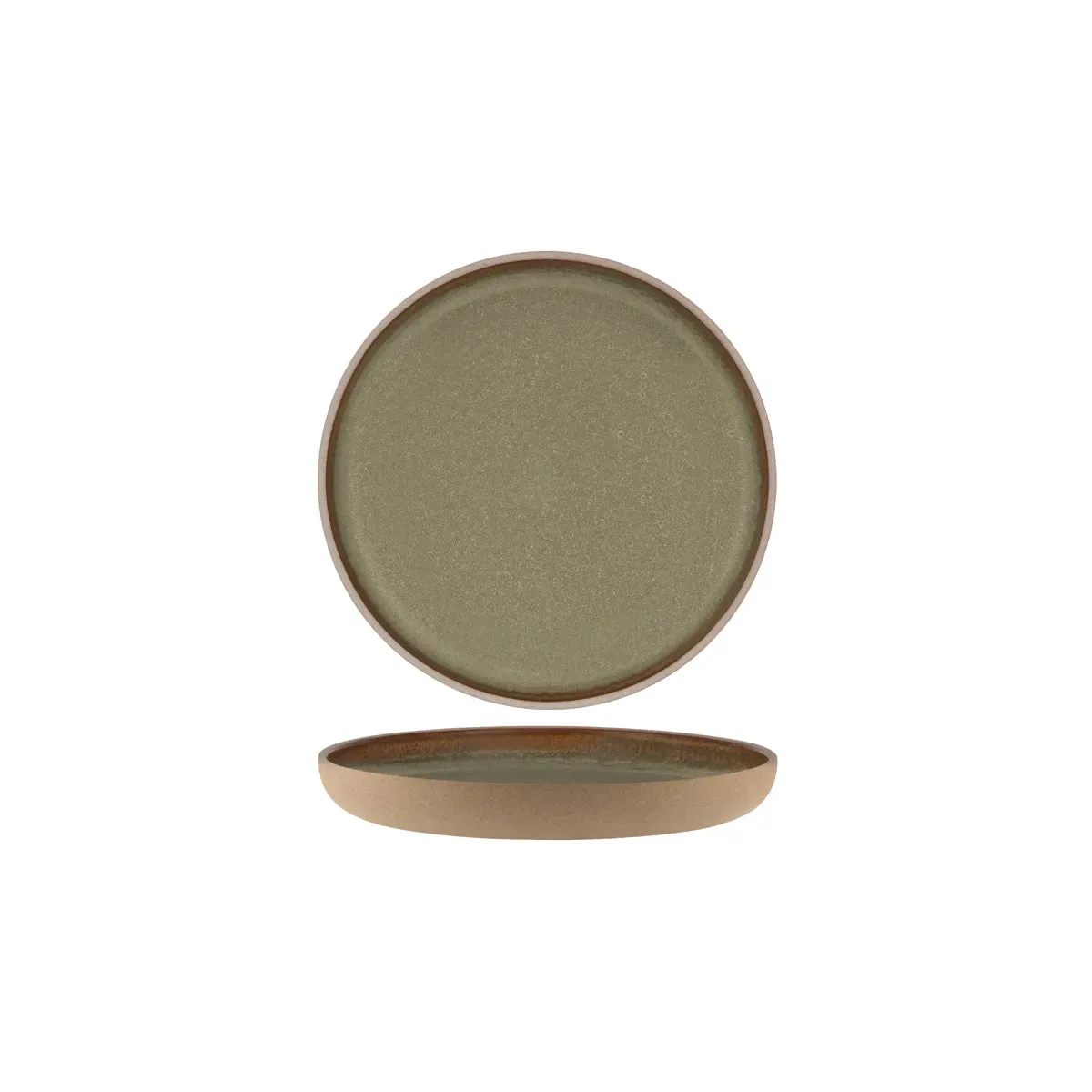 TABLEKRAFT SOHO ROUND DEEP COUPE PLATE 255x32mm BURNT SIENNA (*908933*) = PACK OF 6 X EACHES
