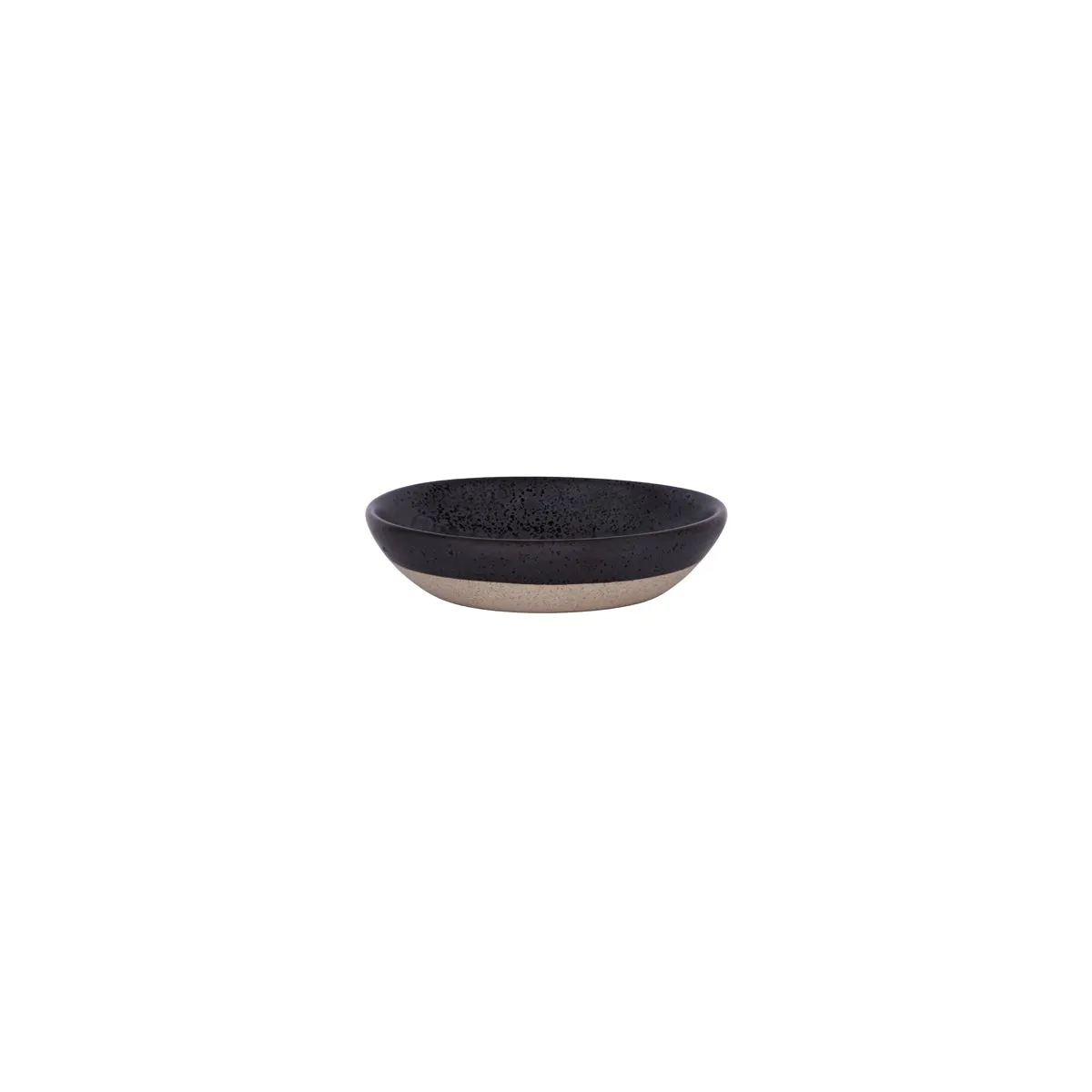 TABLEKRAFT SOHO ROUND COUPE DISH SPECKLE BLACK 103x95x25mm (*908727*) = PACK OF 12 X EACHES