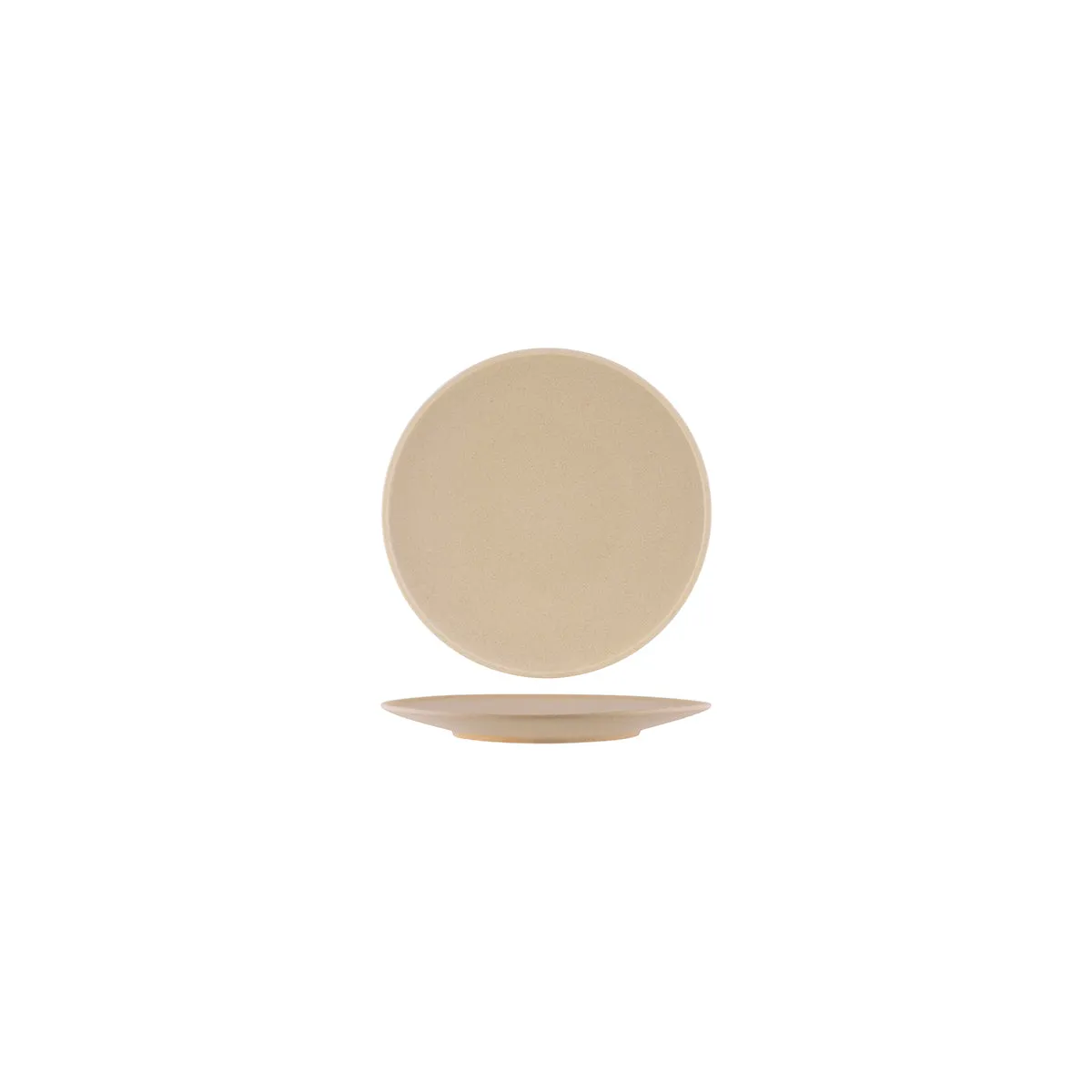 TABLEKRAFT SOHO ROUND PLATE 160mm STONE (*908829*) = PACK OF 6 X EACHES