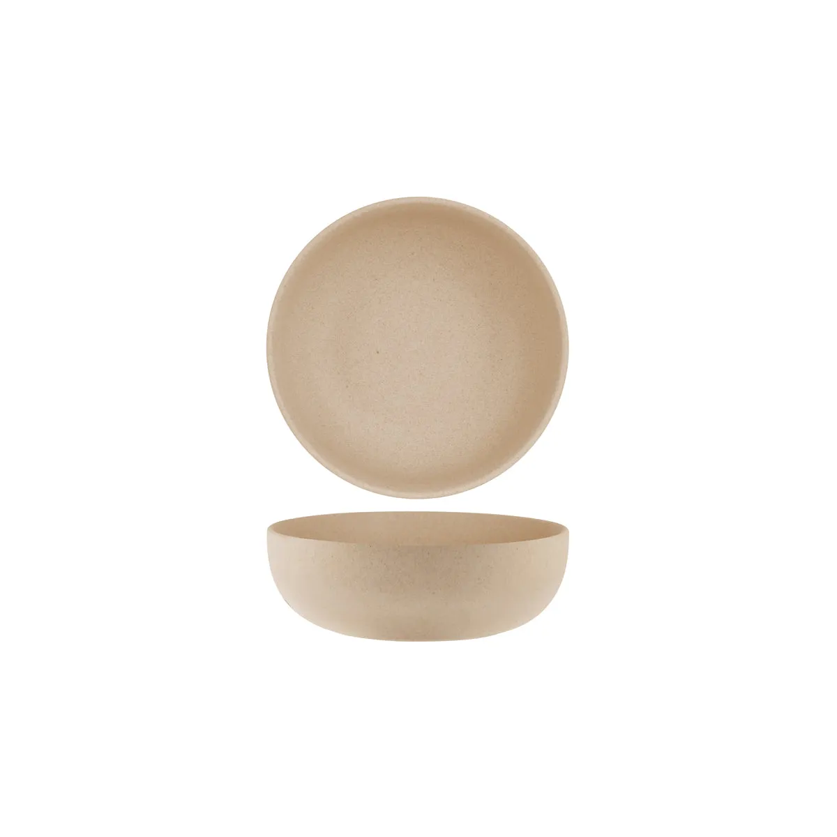TABLEKRAFT SOHO ROUND DEEP BOWL 170x55mm STONE (*908837*) = PACK OF 6 X EACHES