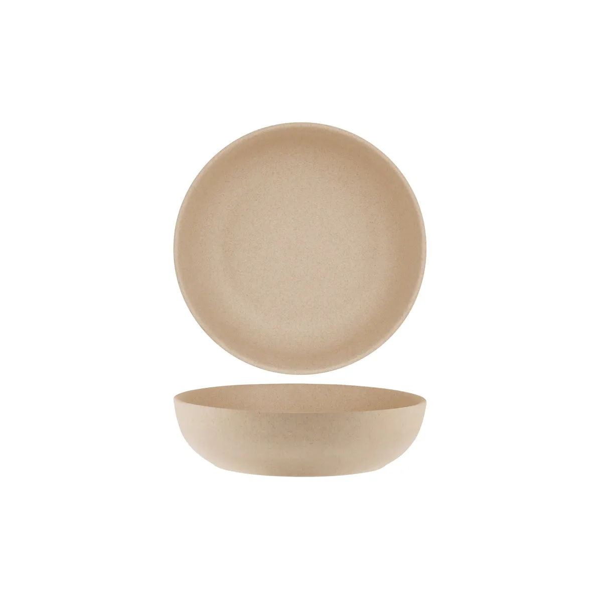TABLEKRAFT SOHO ROUND DEEP BOWL 200x55mm STONE (*908838*) = PACK OF 4 X EACHES