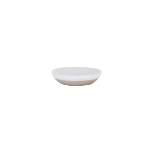 TABLEKRAFT SOHO ROUND COUPE DISH 103x95x25mm WHITE PEBBLE (*908527*) = PACK OF 12 X EACHES