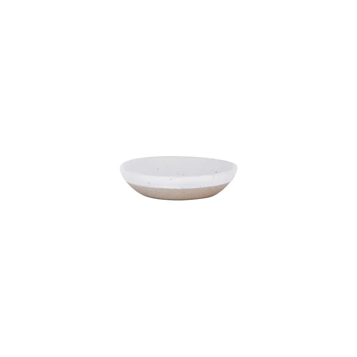 TABLEKRAFT SOHO ROUND COUPE DISH 103x95x25mm WHITE PEBBLE (*908527*) = PACK OF 12 X EACHES