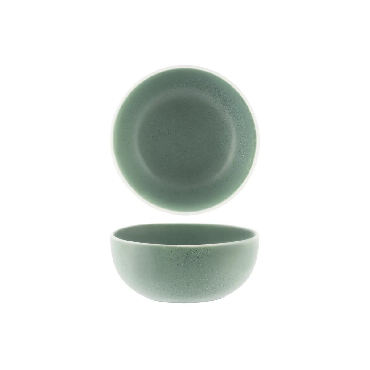 TABLEKRAFT URBAN ROUND DEEP BOWL 150x65mm GREEN (*908116*) = PACK OF 4 X EACHES