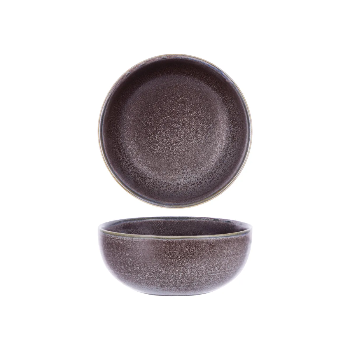 TABLEKRAFT URBAN ROUND DEEP BOWL 153x66mm GREYSTONE BLUE (*907816*) = PACK OF 4 X EACHES