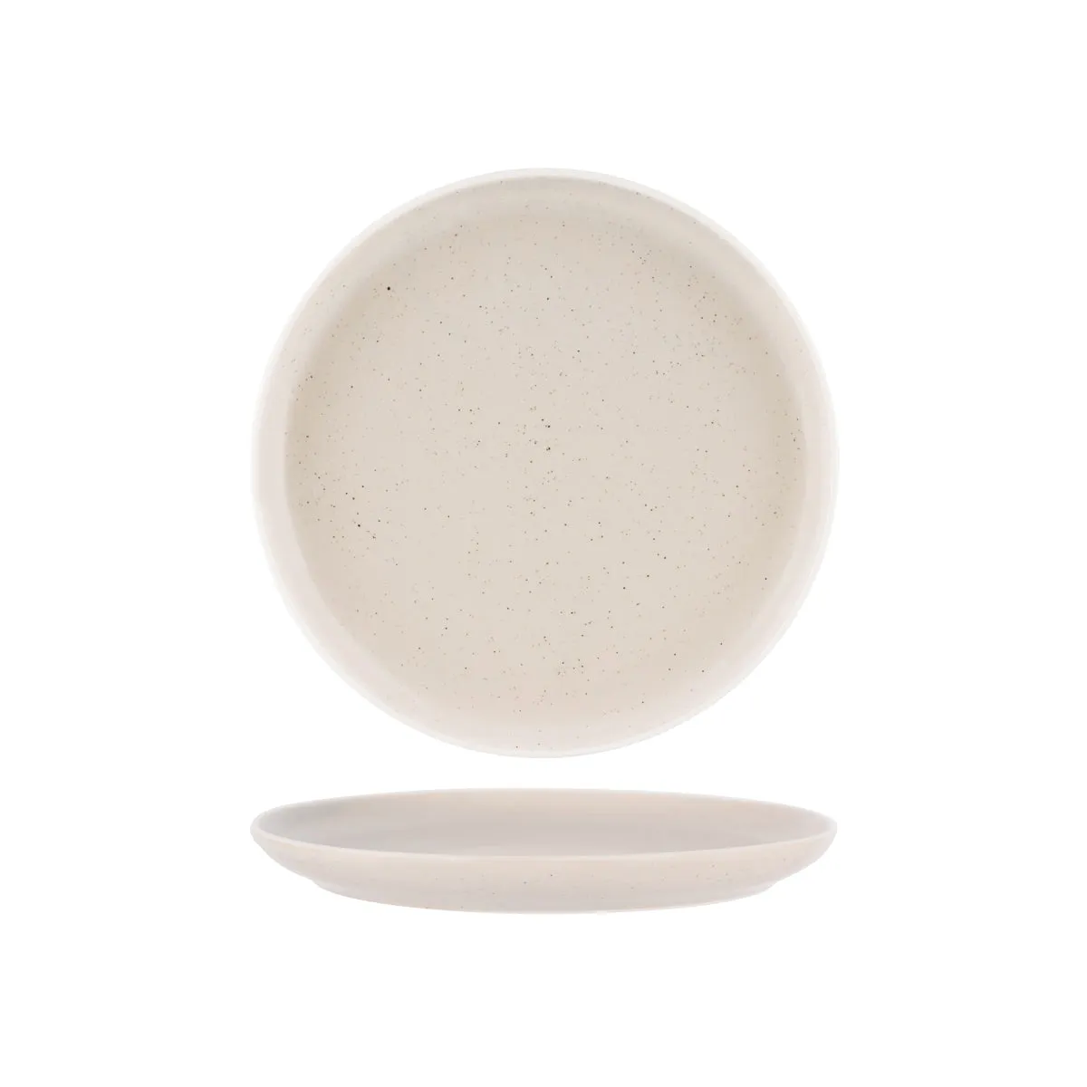 TABLEKRAFT URBAN ROUND COUPE PLATE 265x28mm SAND (*908210*) = PACK OF 4 X EACHES