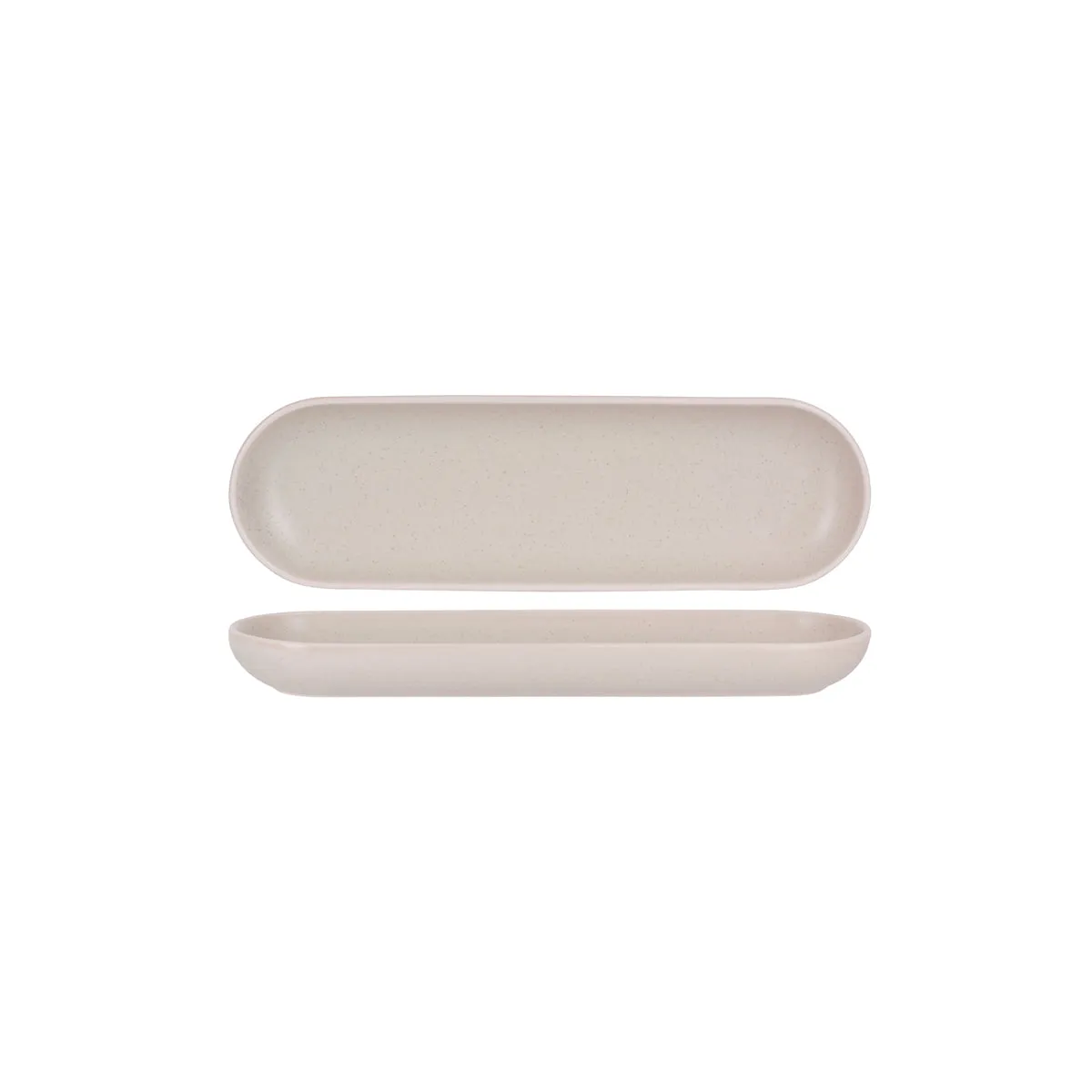 TABLEKRAFT URBAN OVAL PLATE 330x100mm SAND (*908224*) = PACK OF 6 X EACHES