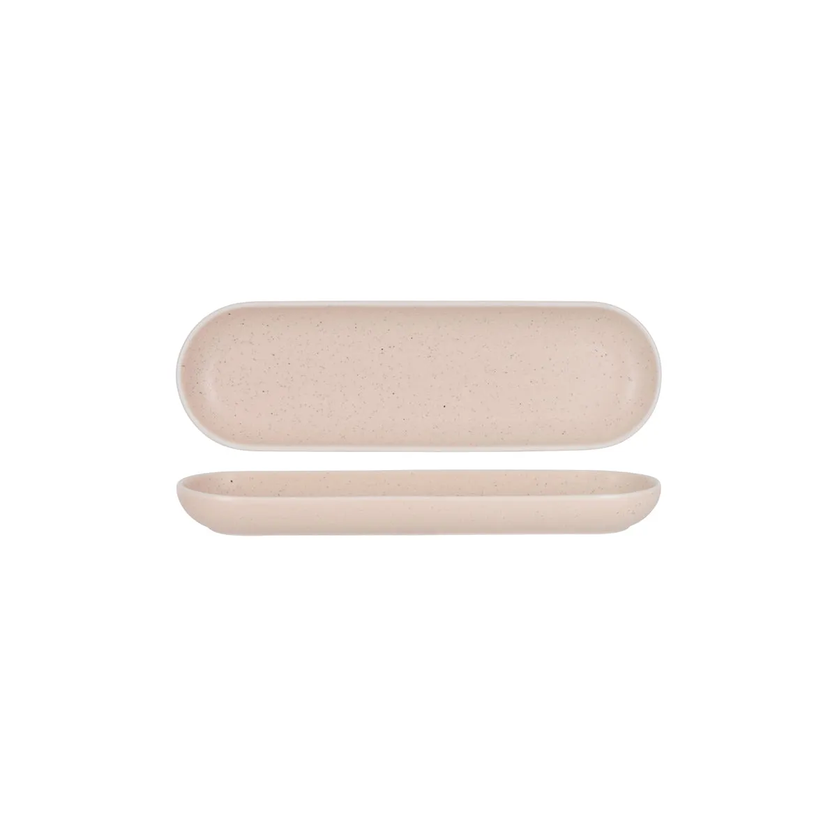 TABLEKRAFT URBAN OVAL PLATE 330x100mm REACTIVE PINK (*908424*) = PACK OF 6 X EACHES