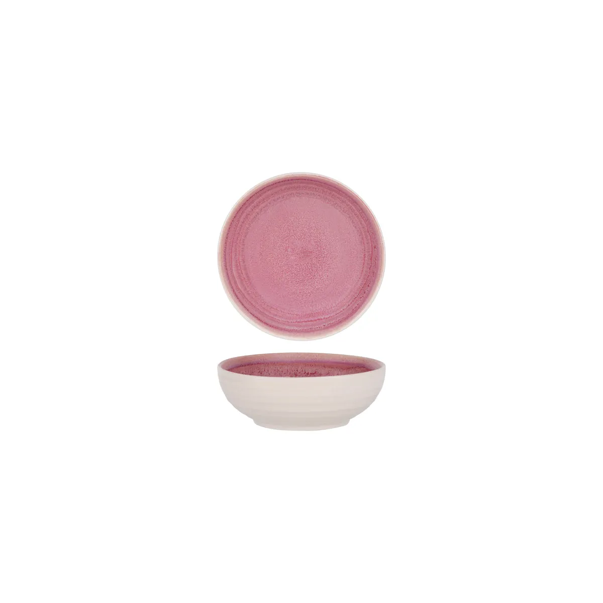 TABLEKRAFT LINEA ROUND BOWL 120x43mm DUSTY PINK (*907444*) = PACK OF 6 X EACHES