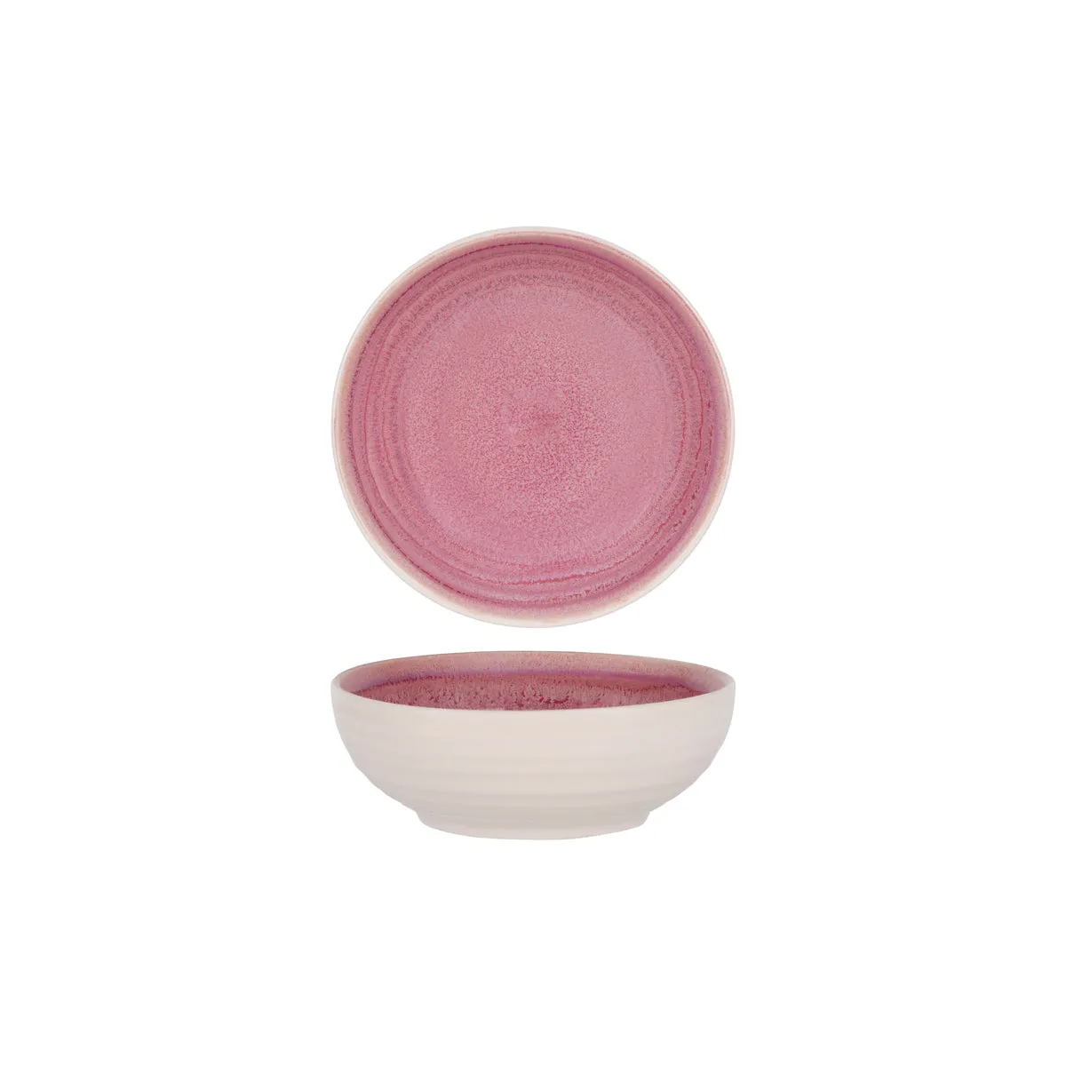 TABLEKRAFT LINEA ROUND DEEP BOWL 160x55mm DUSTY PINK (*907445*) = PACK OF 6 X EACHES