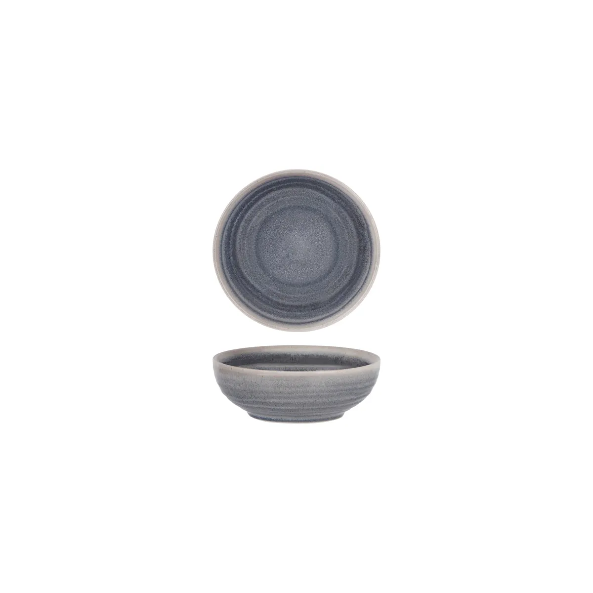 TABLEKRAFT LINEA ROUND BOWL 120x43mm OCEAN BLUE (*907484*) = PACK OF 6 X EACHES