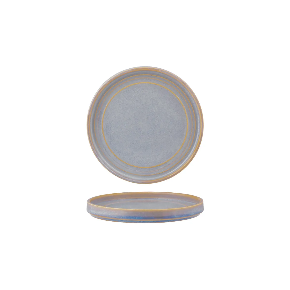 TABLEKRAFT URBAN LOFT ROUND PLATE 185x206mm AZURE BLUE (*907101*) = PACK OF 6 X EACHES