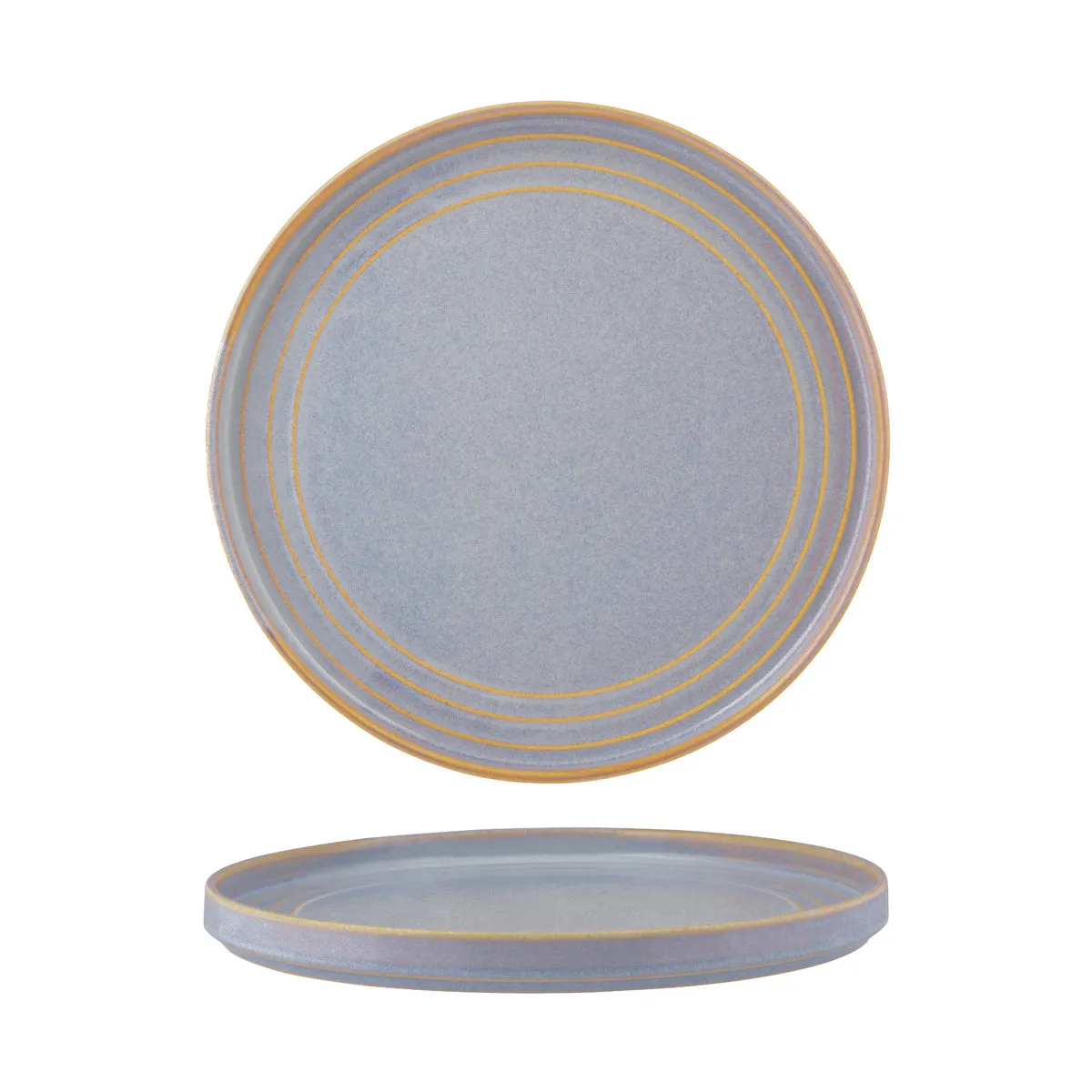 TABLEKRAFT URBAN LOFT ROUND PLATE 275x22mm AZURE BLUE (*907103*) = PACK OF 3 X EACHES