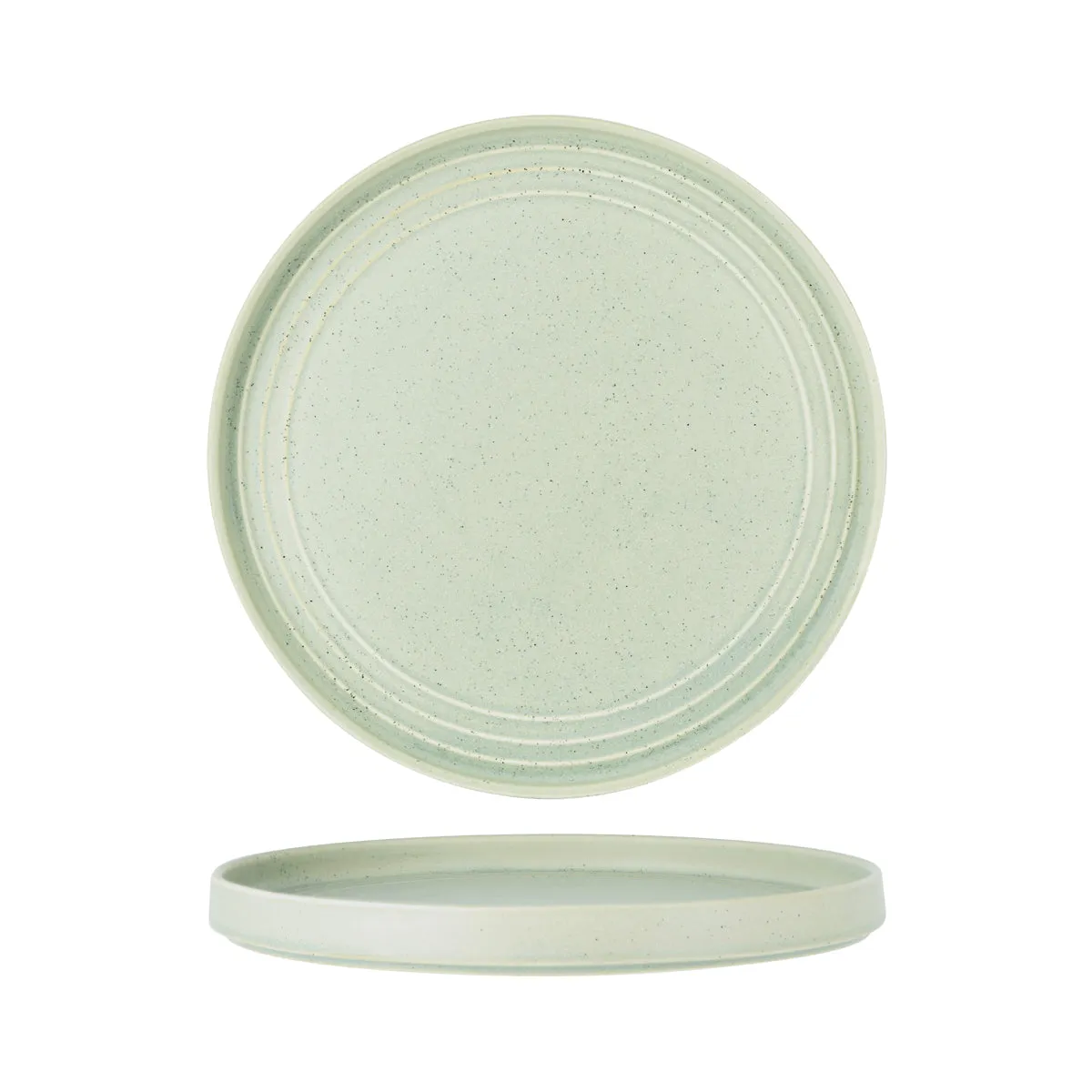 TABLEKRAFT URBAN LOFT ROUND SERVE PLATTER 320x30mm PISTACHIO (*907010*) = PACK OF 2 X EACHES