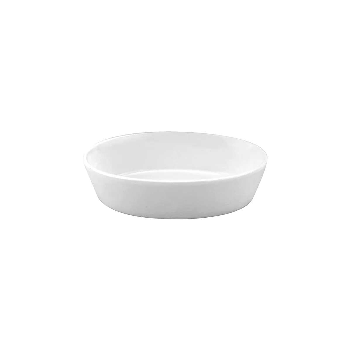 VITROCERAM OVAL BAKER-170x125x55mm/570ml WHITE (*901353*) = PACK OF 24 X EACHES