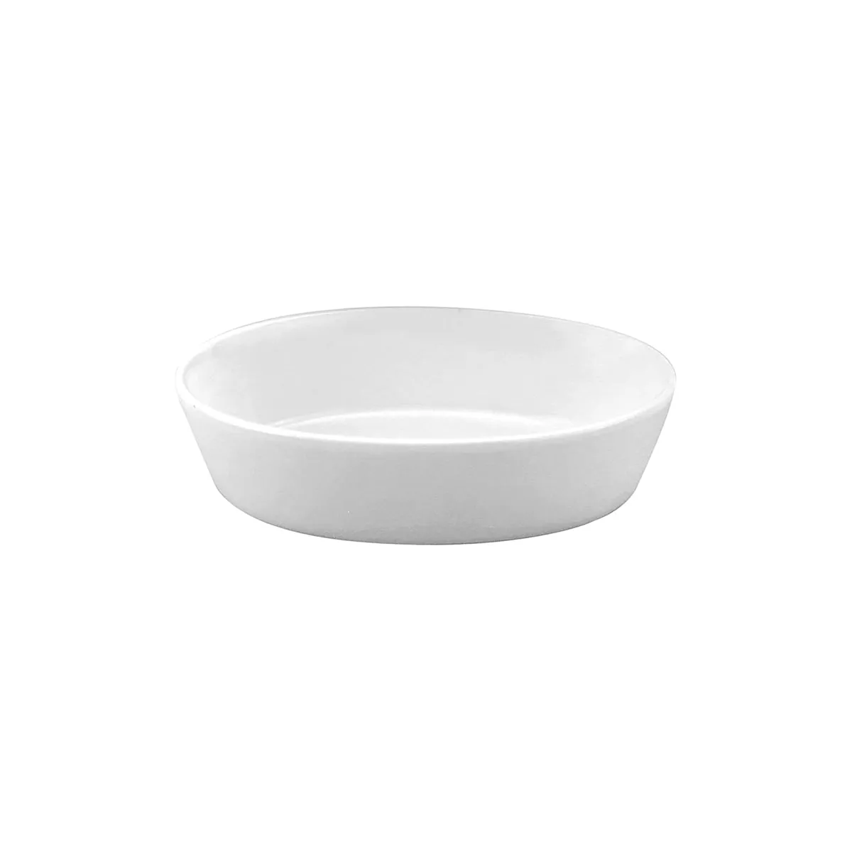 VITROCERAM OVAL BAKER-220x155x55mm/1.0lt WHITE (*901354*) = PACK OF 12 X EACHES