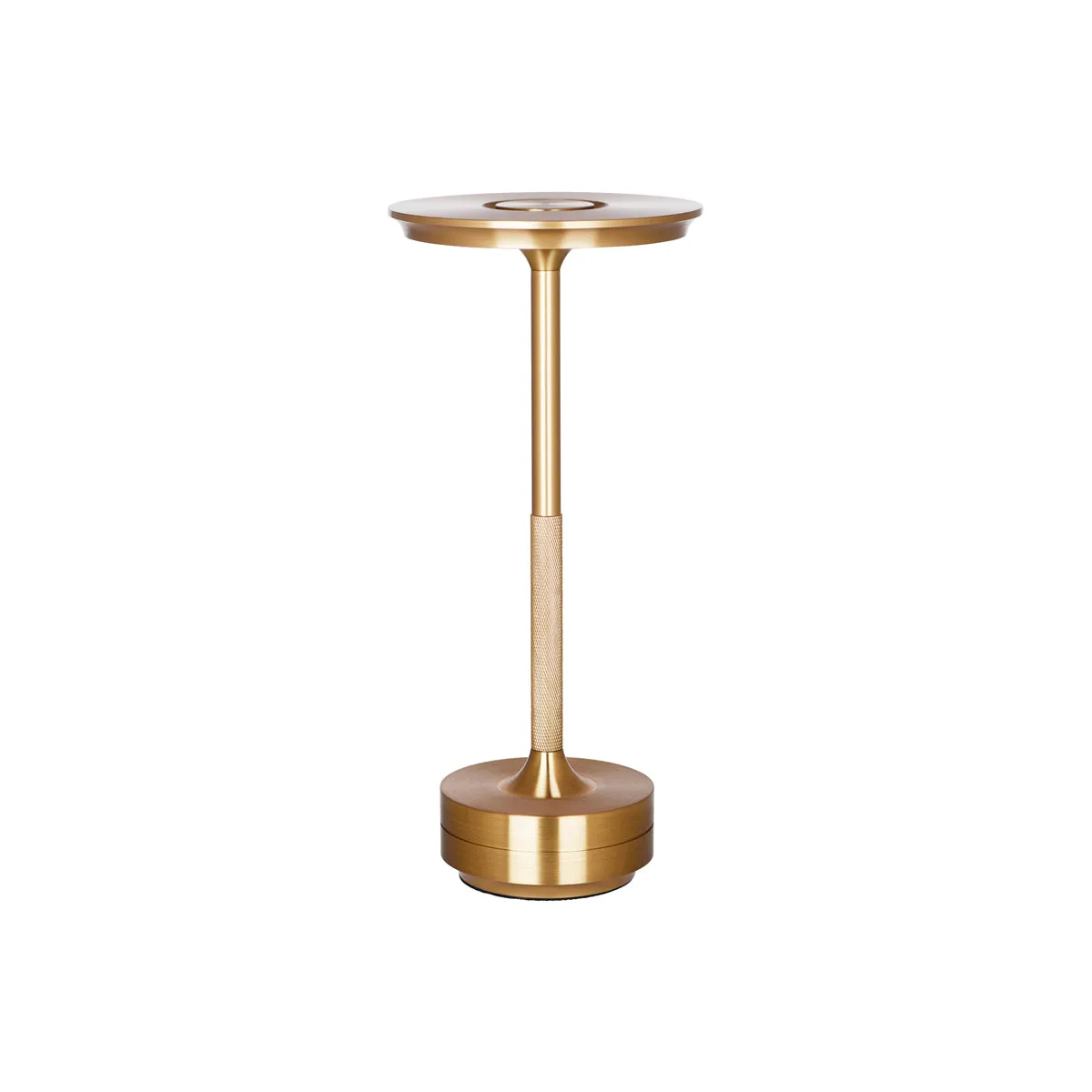 TABLEKRAFT STELLA CORDLESS TABLE LAMP LED 130x275mm BRASS (*1000180*) =  1 X EACH