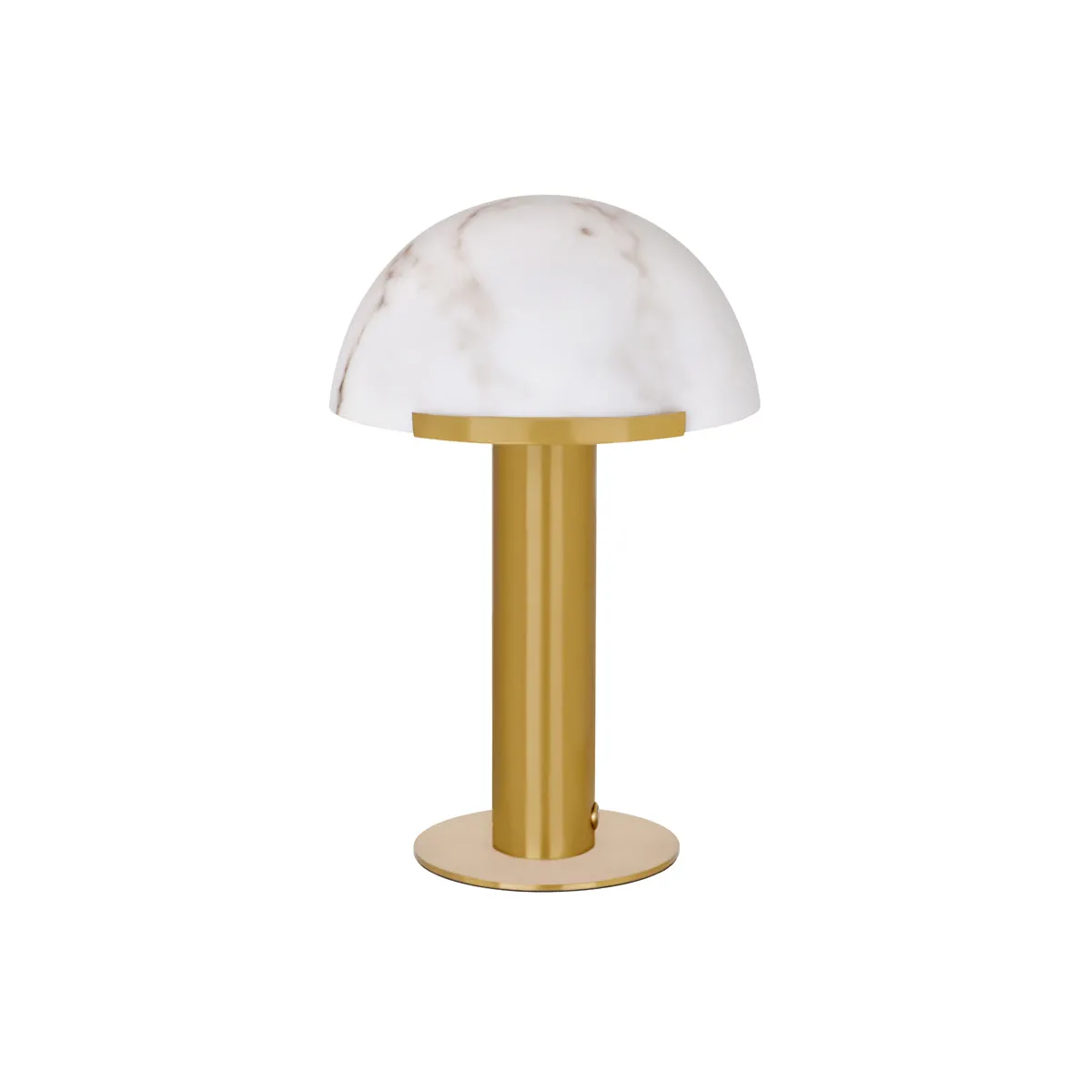 TABLEKRAFT PHOEBE CORDLESS TABLE LAMP LED 300x420mm BRASS (*1000210*) = 1 X EACH