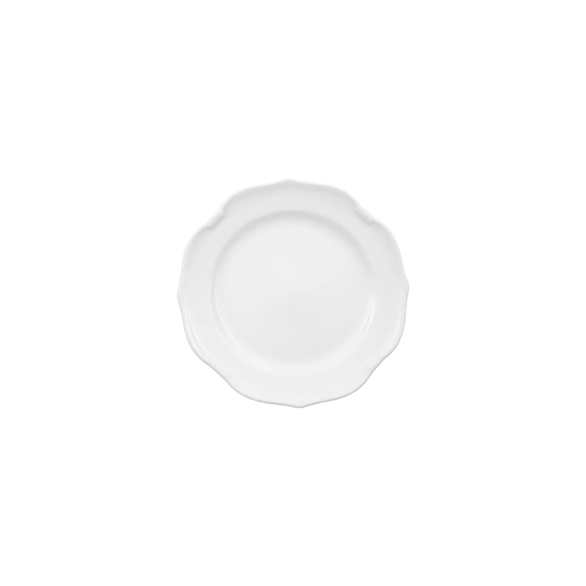 VILLEROY AND BOCH LA SCALA PLATE w/RIM 210mm WHITE (*VB16-3318-2640*) = PACK OF 6 X EACHES