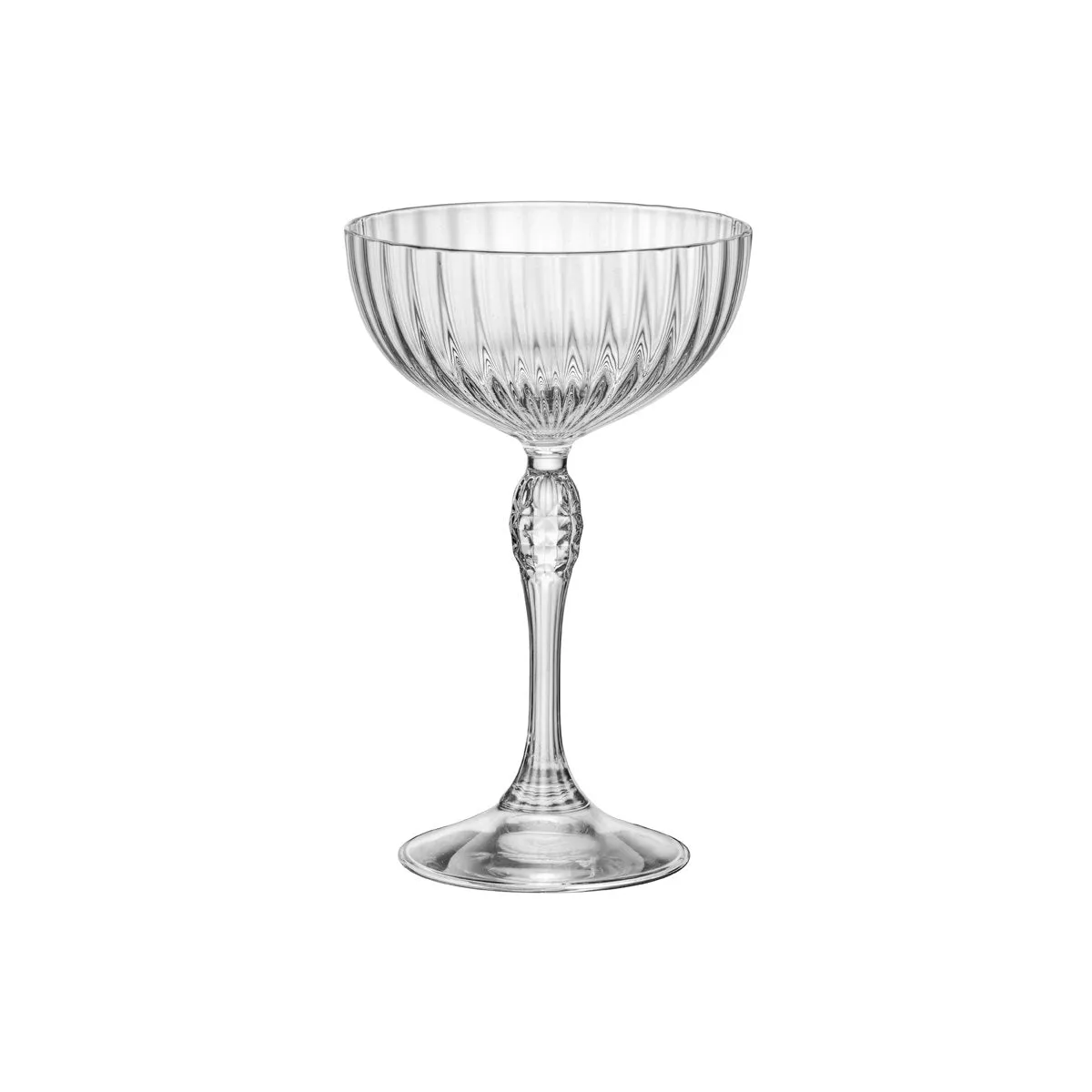 BORMIOLI ROCCO AMERICA 20 COCKTAIL COUPE 220ml CLR (1.22137) (*310-102*) = PACK OF 24 X EACHES