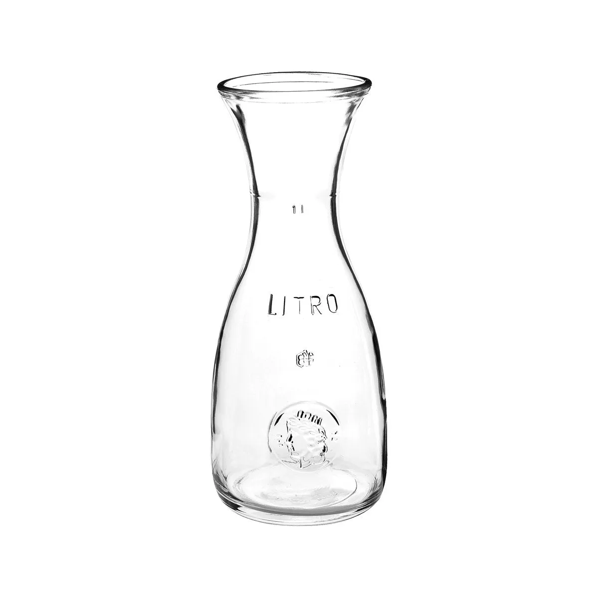 BORMIOLI ROCCO MISURA CARAFE 1.0lt CLEAR (1.84179) (*330-011*) = PACK OF 6 X EACHES