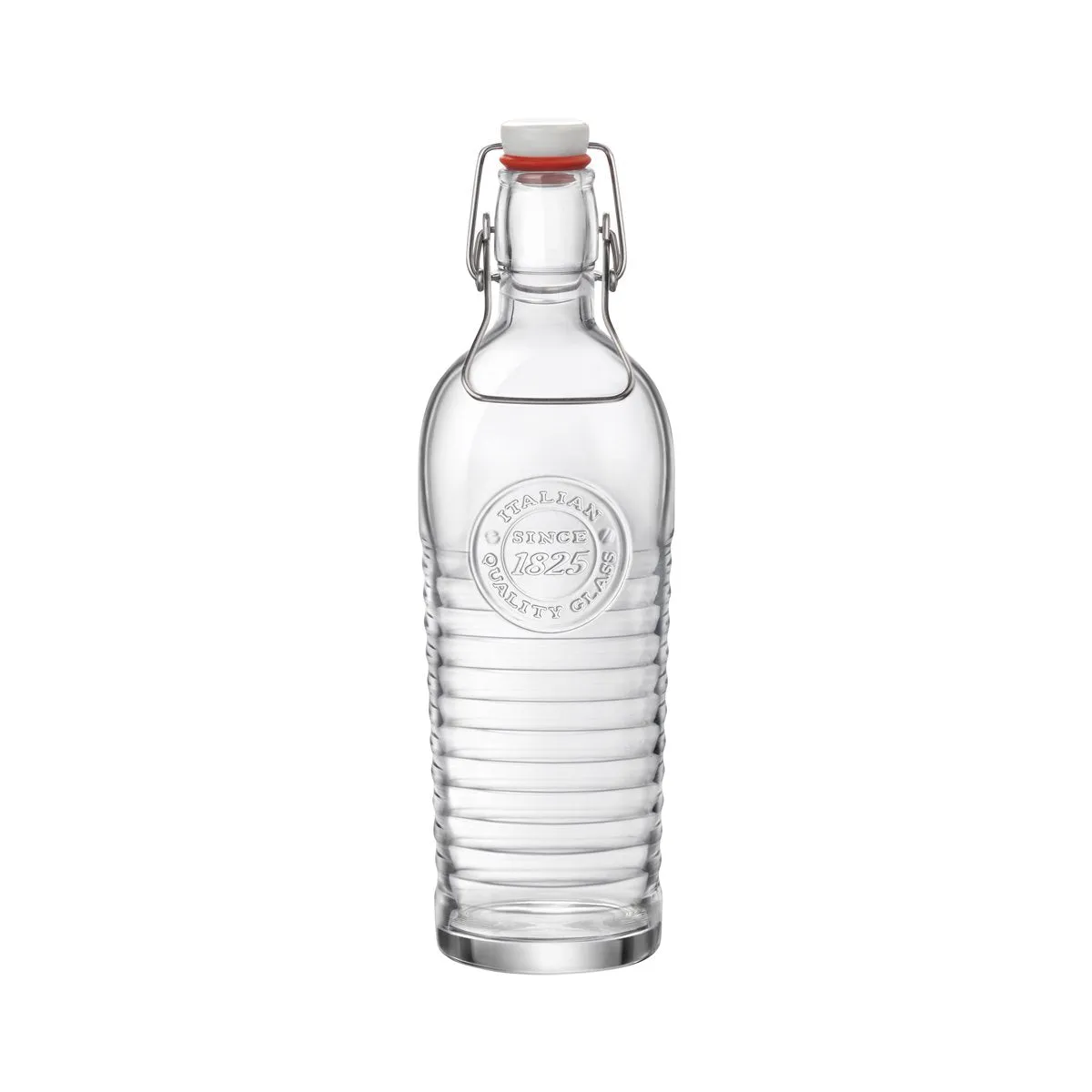 BORMIOLI ROCCO OFFICINA1825 BOTTLE 1.16lt CLEAR (5.40621) (*330-097*) = PACK OF 6 X EACHES