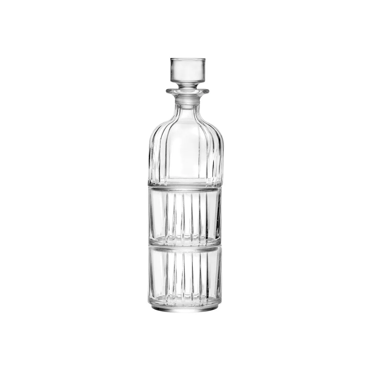RCR COMBO WHISKY DECANTER 345ml w/2xDOF 367ml (25535020406) (*RCR363-300*) = PACK OF 6 X EACHES