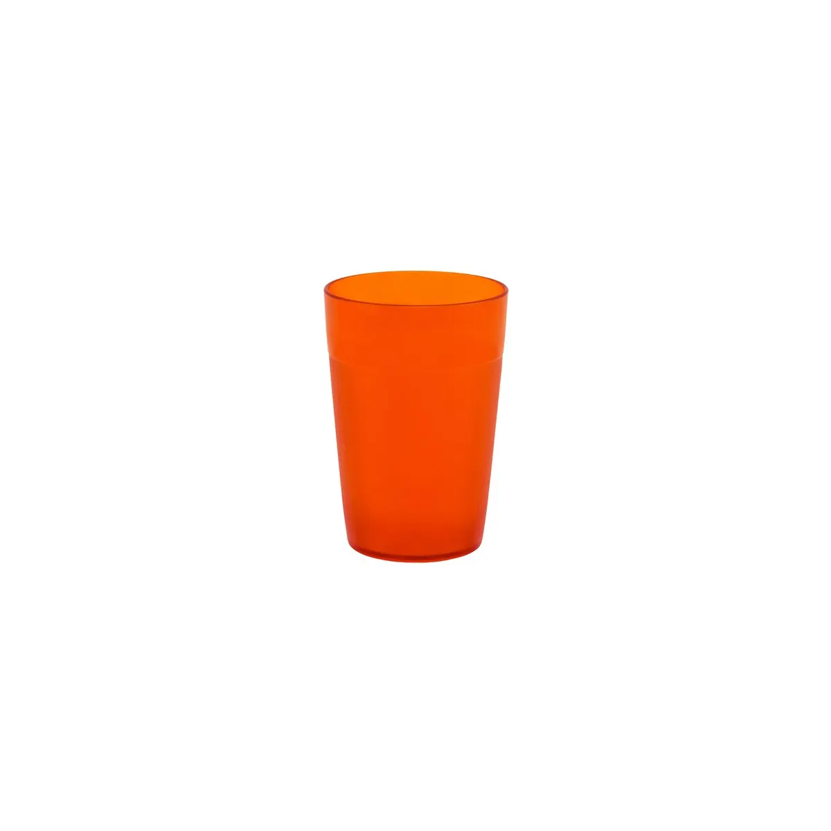 ROLTEX POLYCARBONATE TUMBLER 250ml ORANGE (*ROLTEXR103OR*) = PACK OF 5 X EACHES