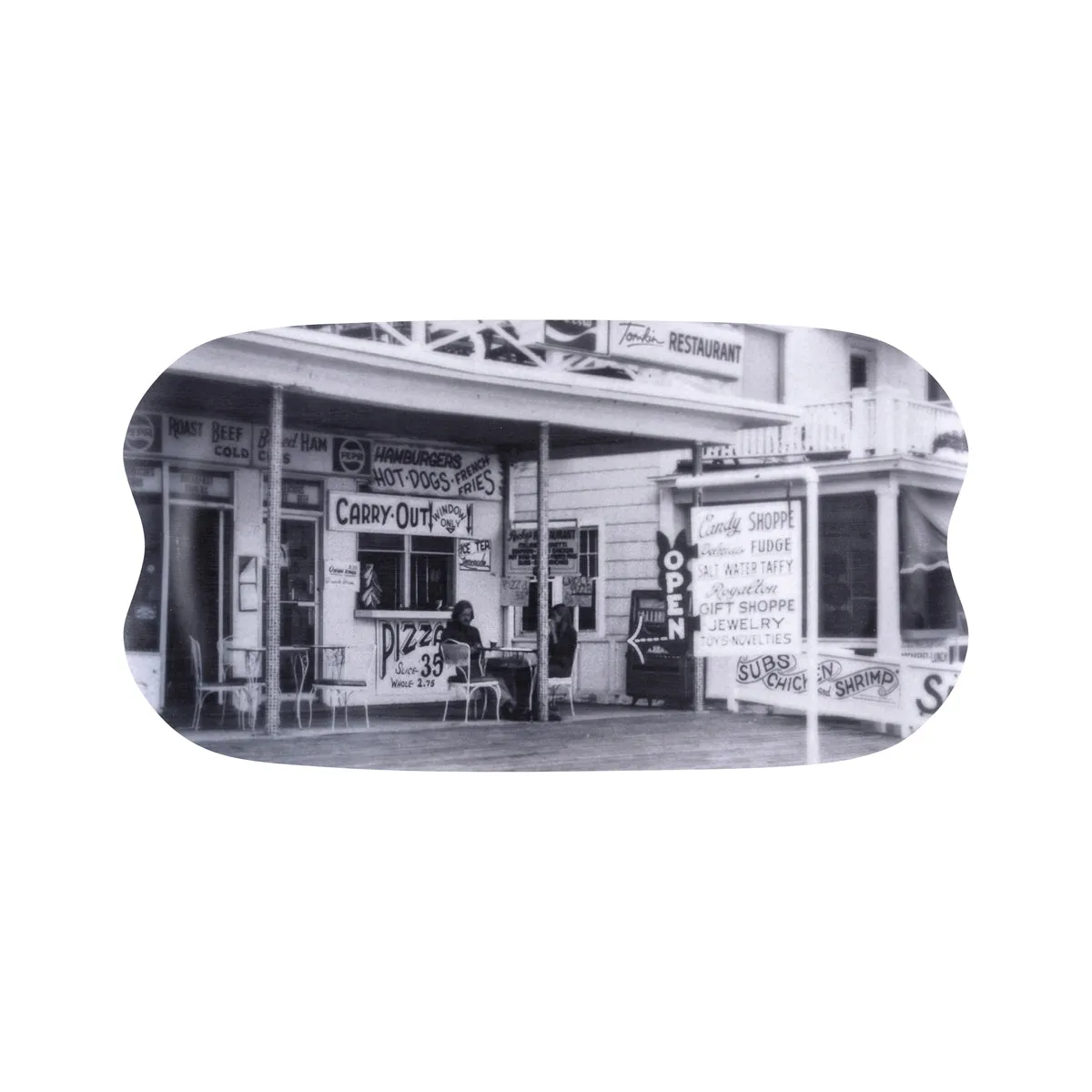 ROLTEX EARTH WAVE TRAY - CORNER STORE PRINT 430x230mm (*ROLTEX9001*) = 1 X EACH