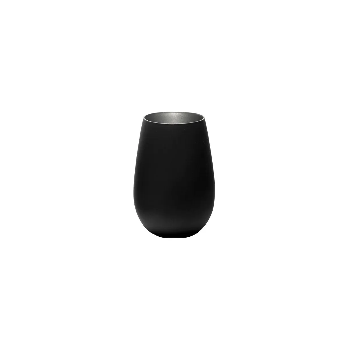 STOLZLE OLYMPIC TUMBLER 465ml MATT BLACK/SILVER (*365-411*) = PACK OF 24 X EACHES