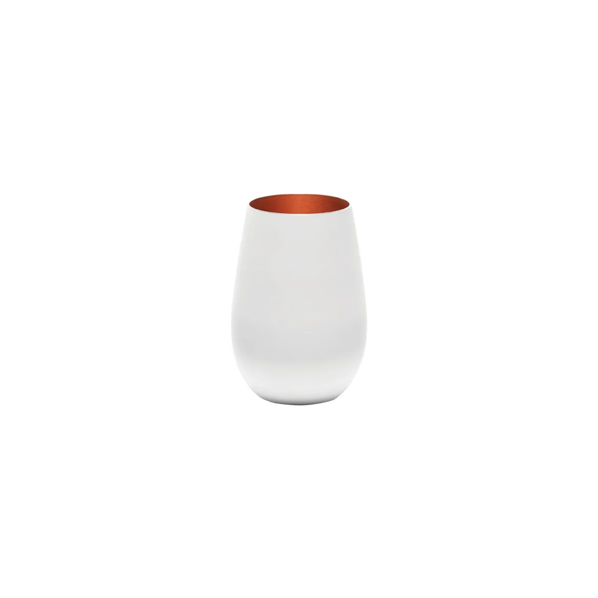 STOLZLE OLYMPIC TUMBLER 465ml MATT WHITE/BRONZE (*365-442*) = PACK OF 24 X EACHES