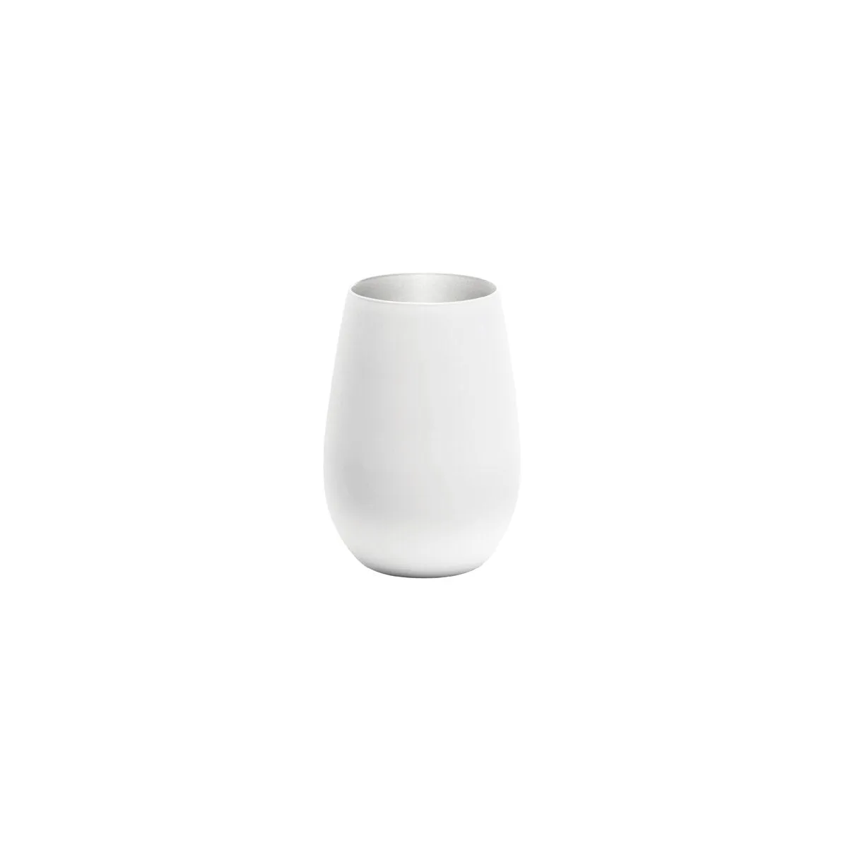 STOLZLE OLYMPIC TUMBLER 465ml MATT WHITE/SILVER (*365-441*) = PACK OF 24 X EACHES