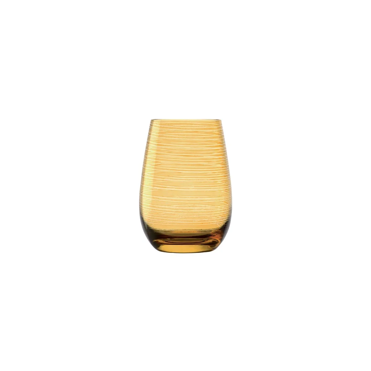 STOLZLE TWISTER TUMBLER 465ml AMBER (352 00 12 TW015) (*364-047*) = PACK OF 24 X EACHES