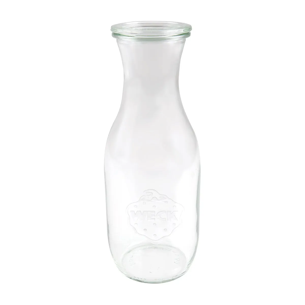 WECK BOTTLE GLASS JAR W/LID 1062ml 60x250mm (766) (*82309*) = PACK OF 6 X EACHES
