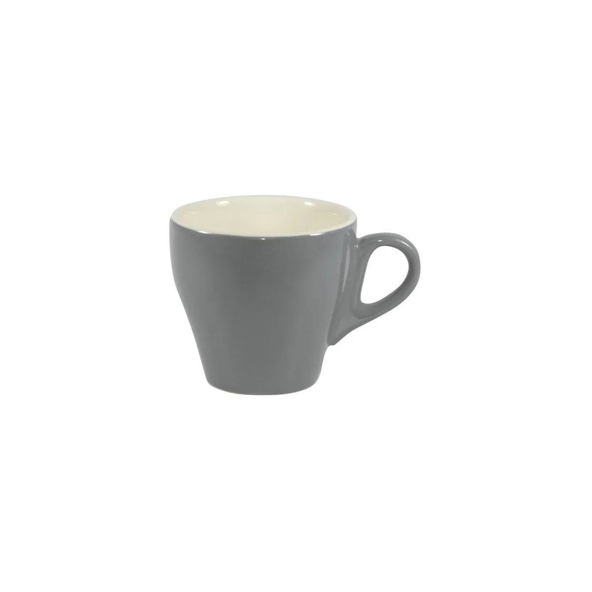 BREW-FRENCH GREY/WHITE LONG BLACK 180ml (*BW0535*) = PACK OF 6 X EACHES
