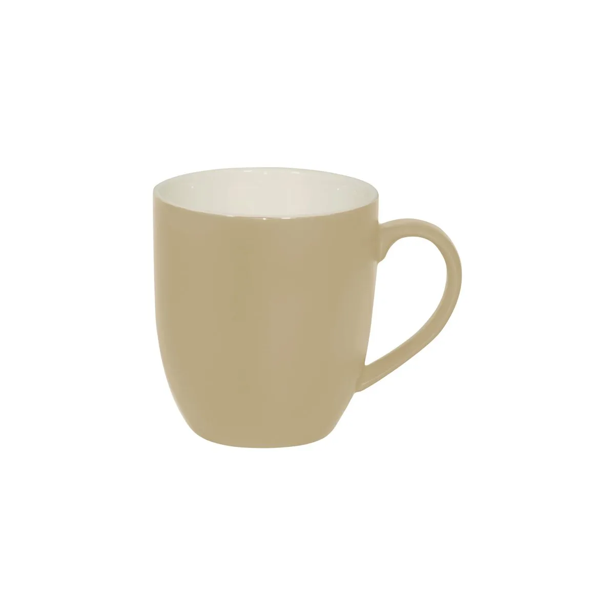 BREW-HARVEST/WHITE MATT MUG 380ml (*BW0924*) = PACK OF 6 X EACHES