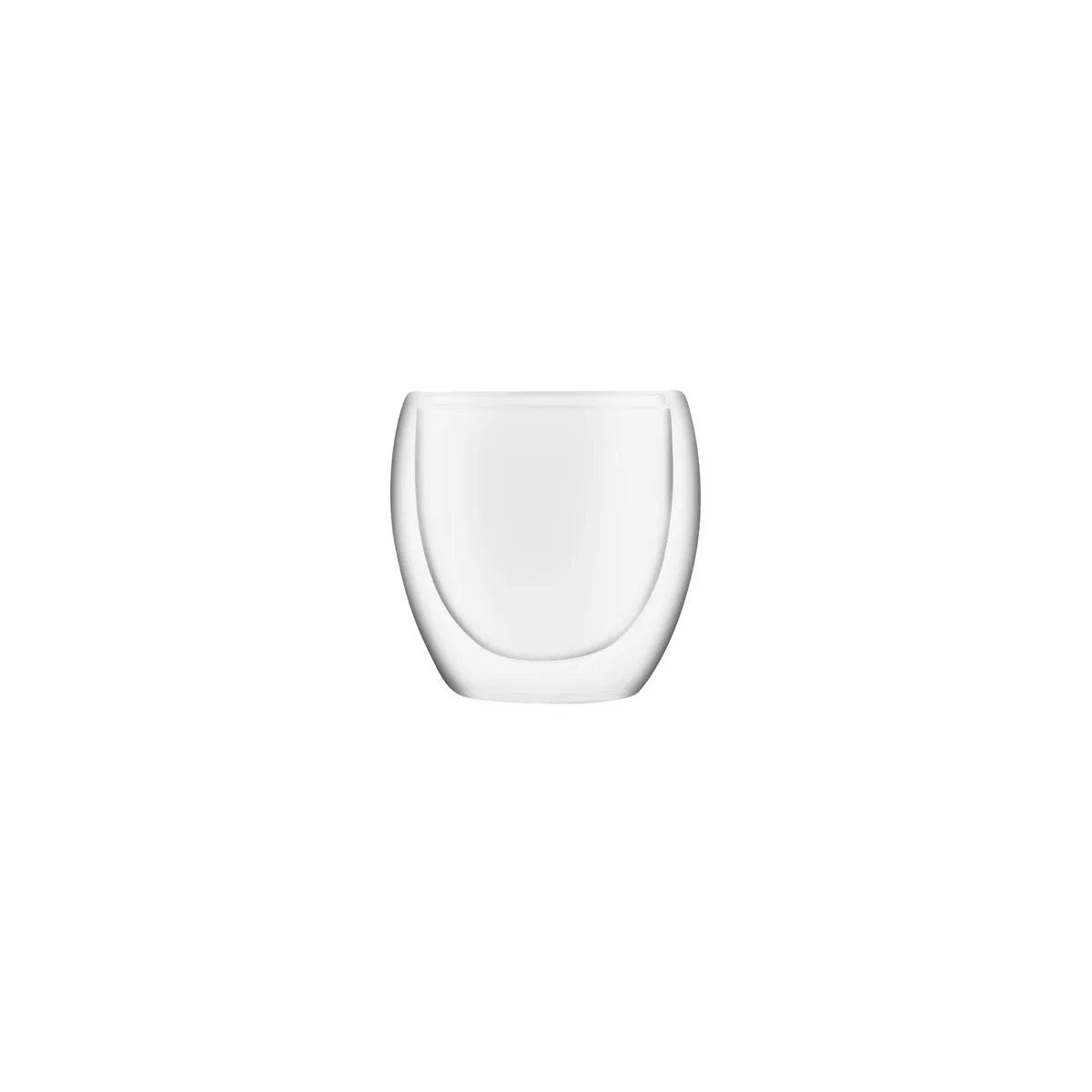 BREW INFUSION DOUBLE WALL TUMBLER 80x900mm, 220ml SET OF 2 (*BW9101*) = PACK OF 6 X SETS