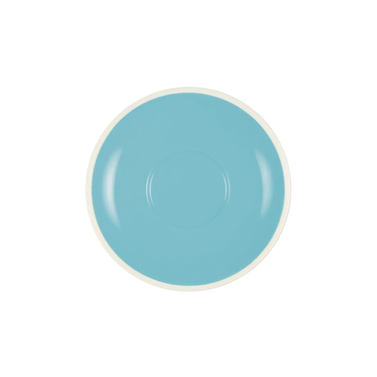 BREW-MAYA BLUE/WHITE SAUCER TO SUIT BW0630/635 140mm (*BW0640*) = PACK OF 6 X EACHES
